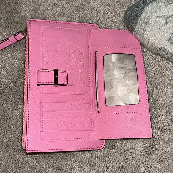 Kate Spade Karolina Wristlet- Rogue Pink - Picture 4 of 5